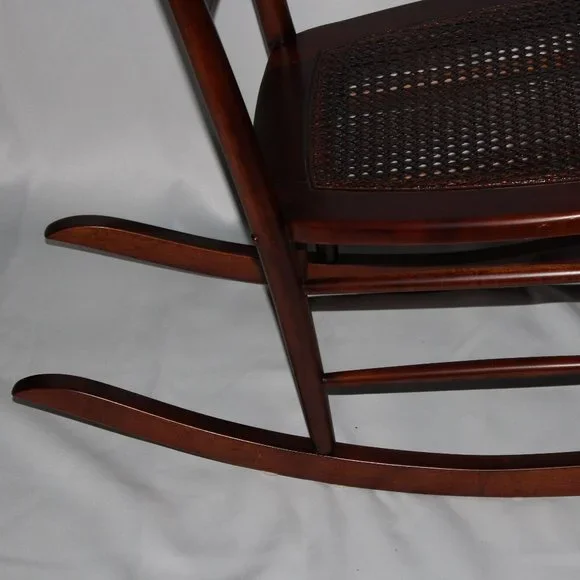 Vintage Wooden Rocking Chair - Picture 6 of 9